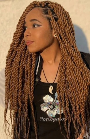 Brown Goddess Braids