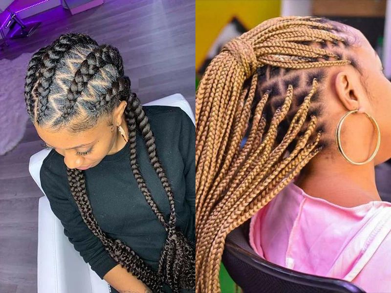 Knotless Braids Hairstyles