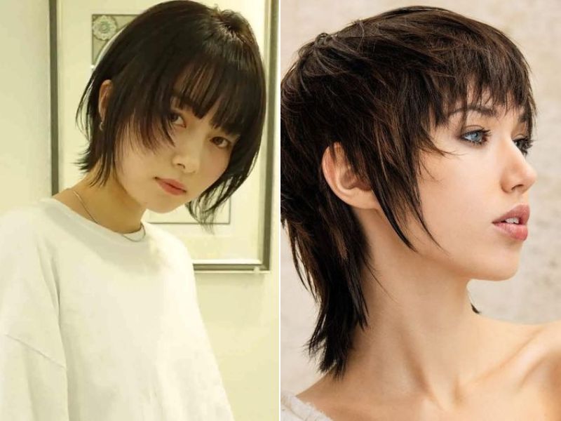 Wolf Cut Short Hairstyles