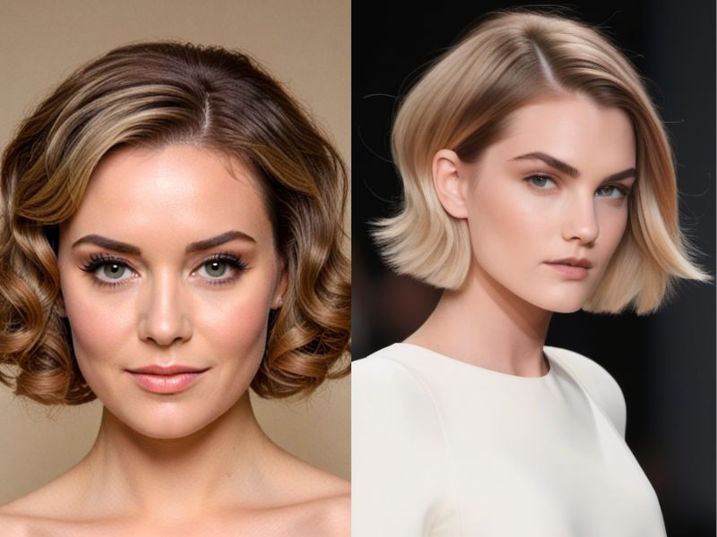 side parting hairstyles