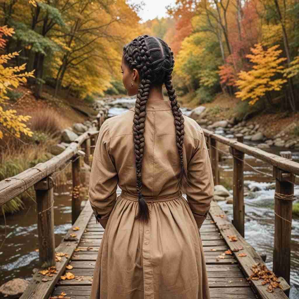 Double Goddess Braids