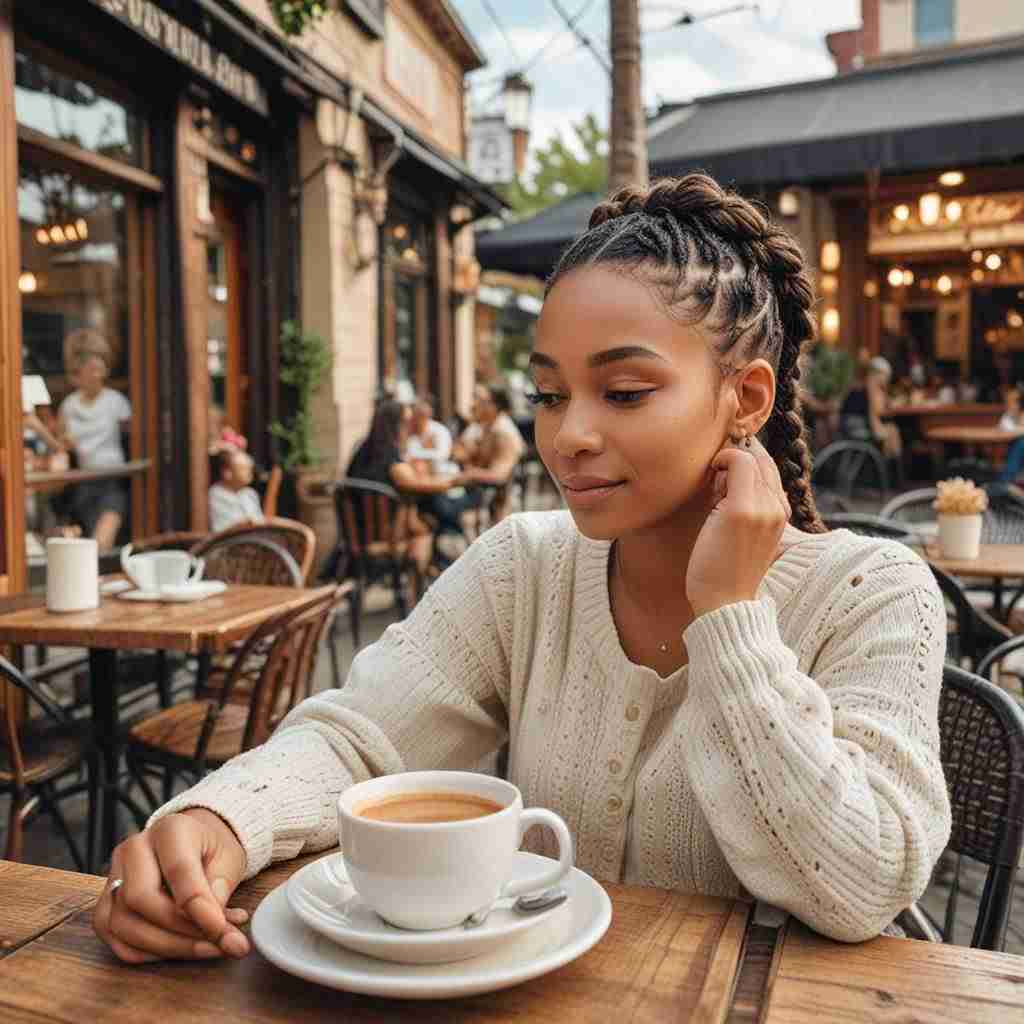 Goddess Braids with Baby Hairs