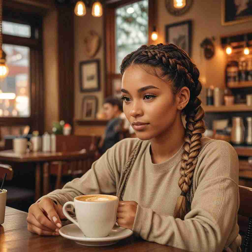 Goddess Braids with Twists