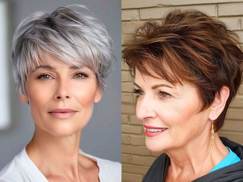 Pixie haircuts for women over 50