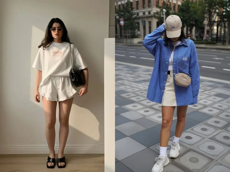 Airy Hot Weather Summer Outfits