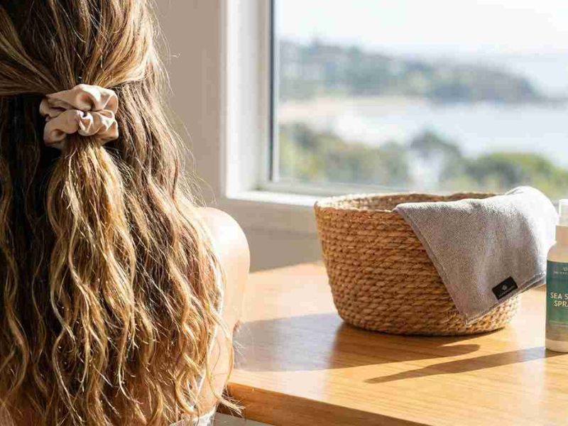 How to style beach waves without heat damage