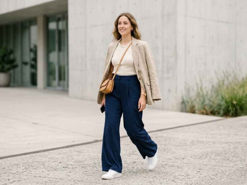 How to style wide leg pants for women