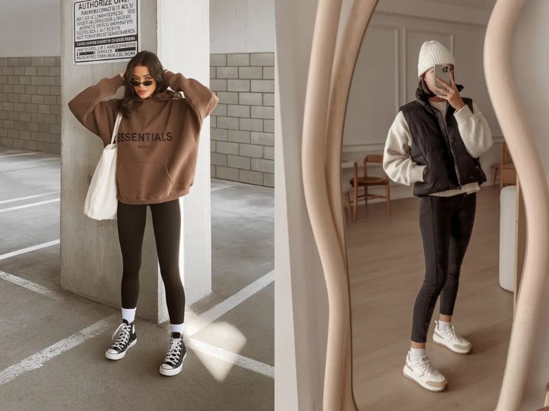 Leggings Outfit Spring