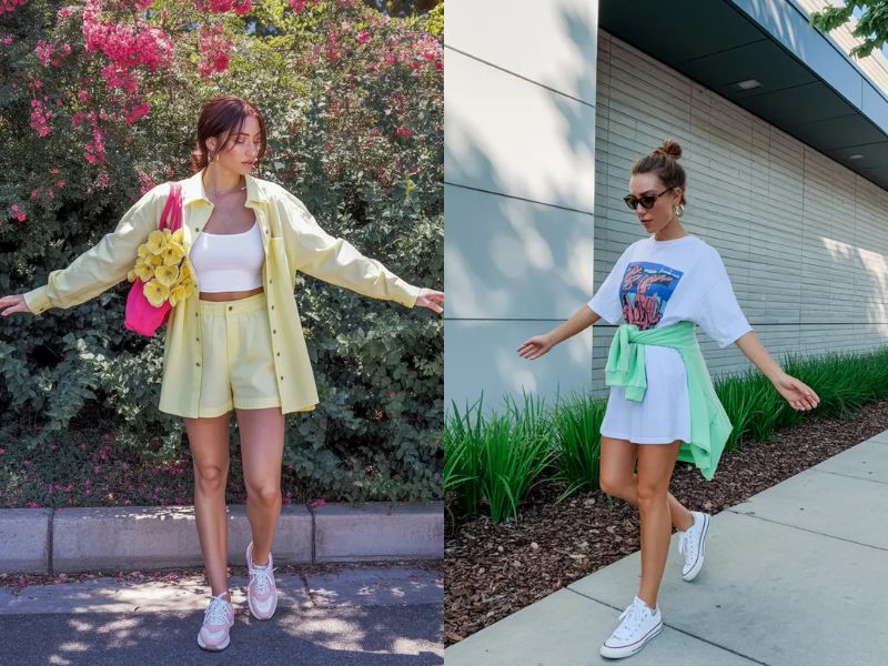 Summer Outfits with Sneakers