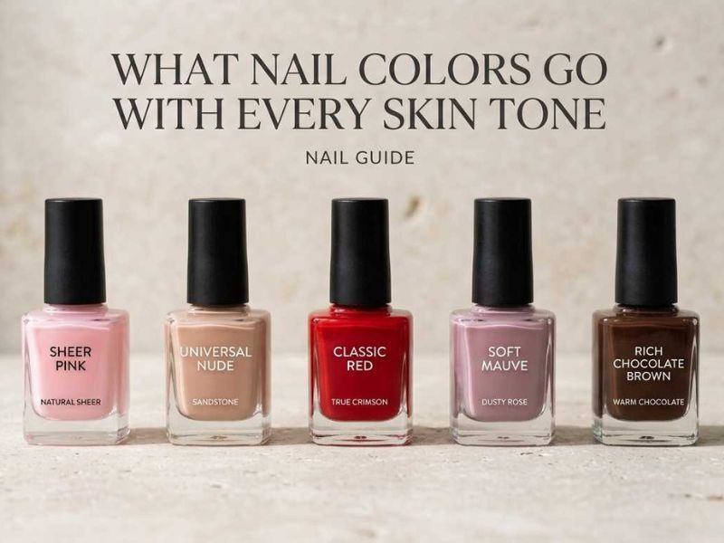What nail colors go with every skin tone