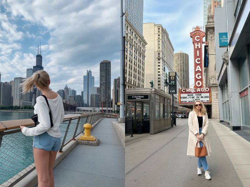 chicago spring outfit ideas
