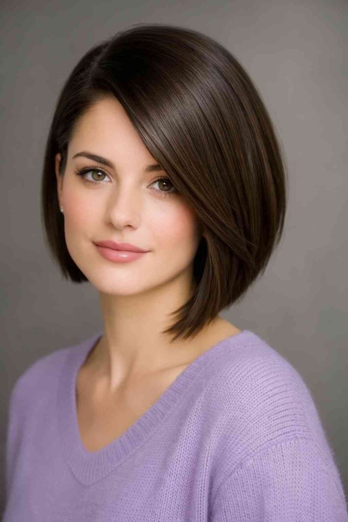 Bob Hairstyles for Round Face