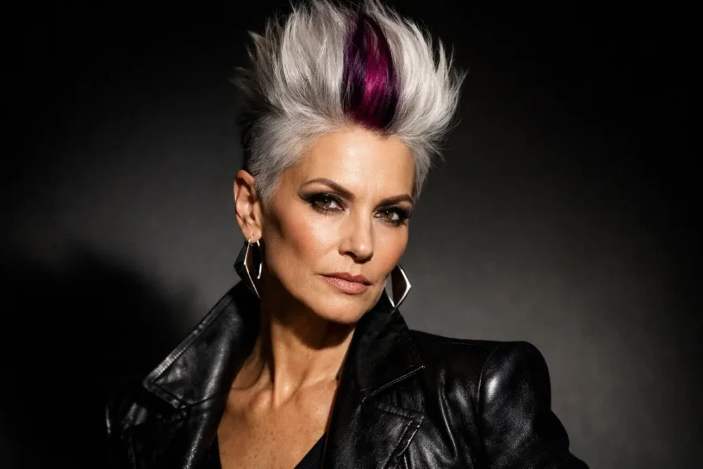 Mohawk Hairstyles for Women Over 50