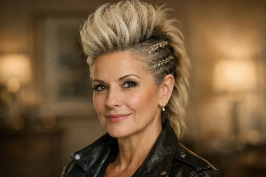 Mohawk Hairstyles for Women Over 50