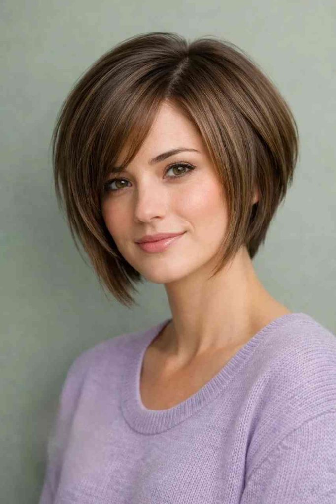Bob Hairstyles for Round Face