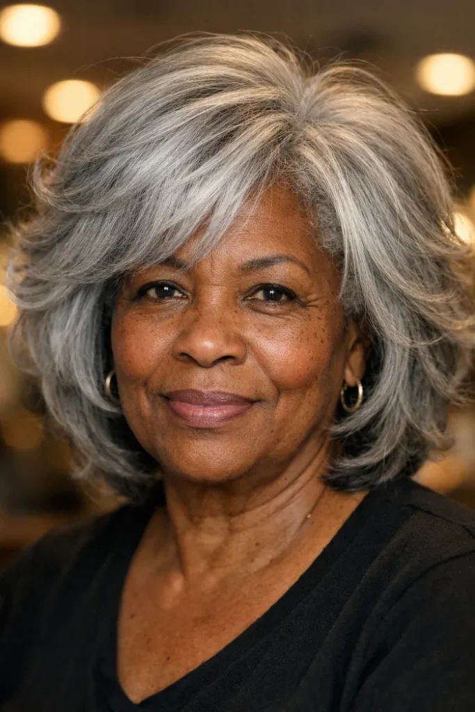 Bob Hairstyles for Older Black Women