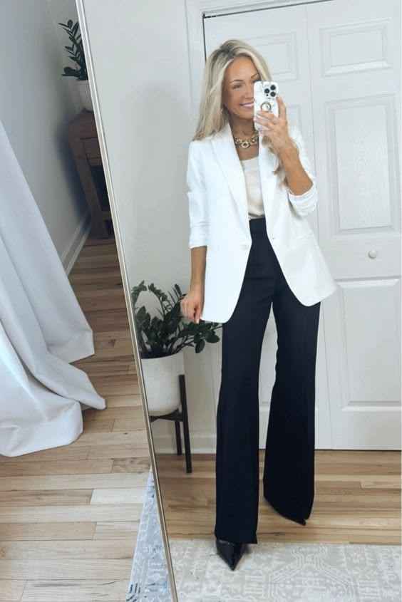 White Blazer Outfits