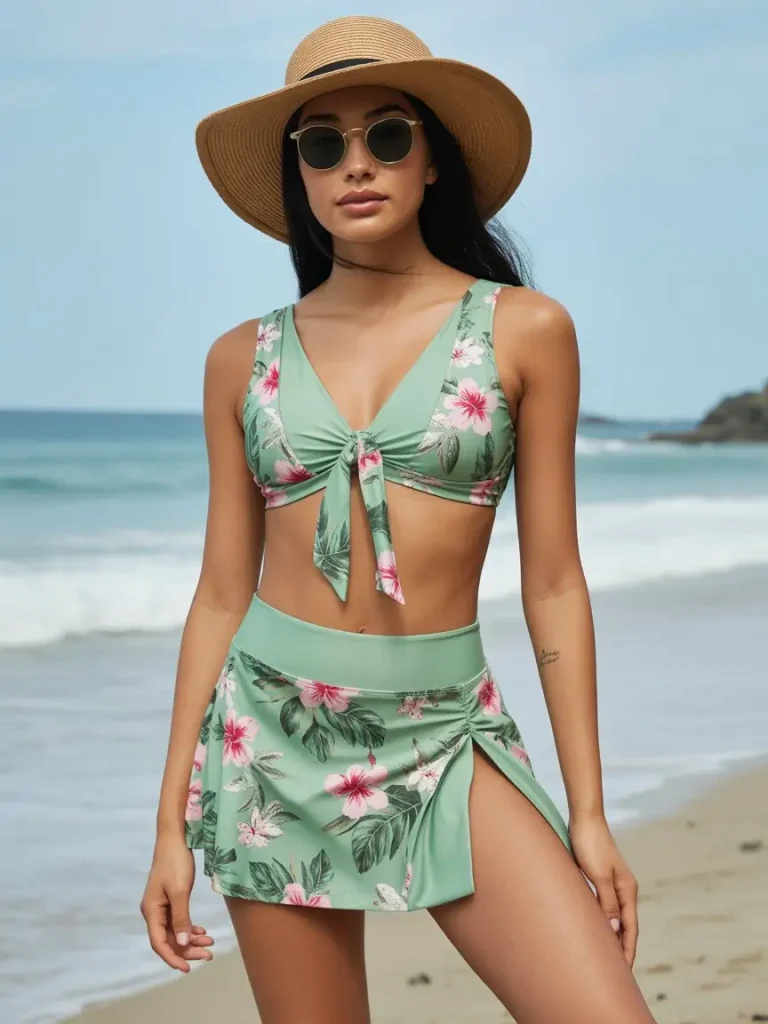 Swimsuit with Skirt Outfits