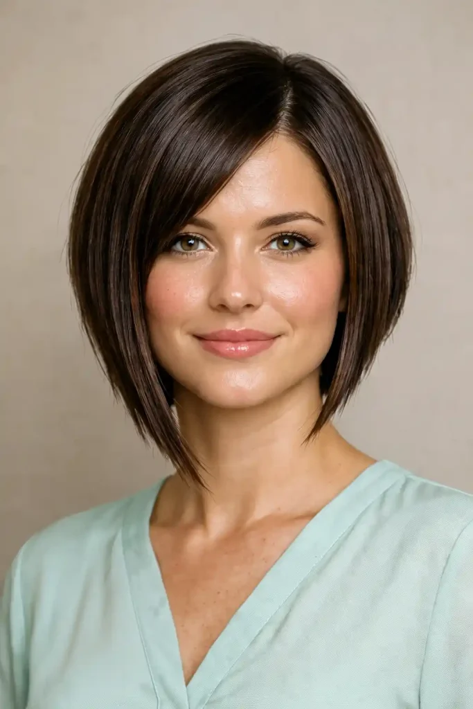 Bob Hairstyles for Round Face