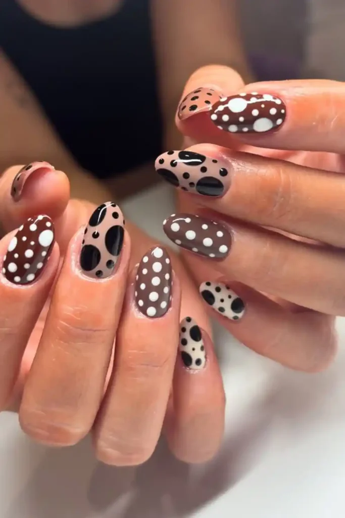 Polka Dot Nails Ideas
