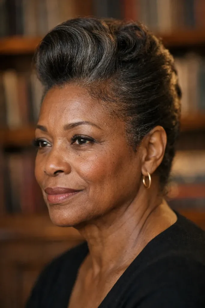 Updo Hairstyles for Older Black Women