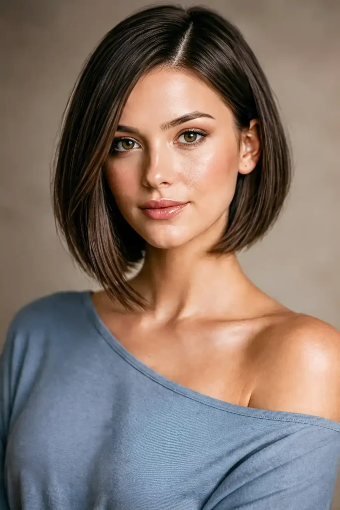 Bob Hairstyles for Round Face