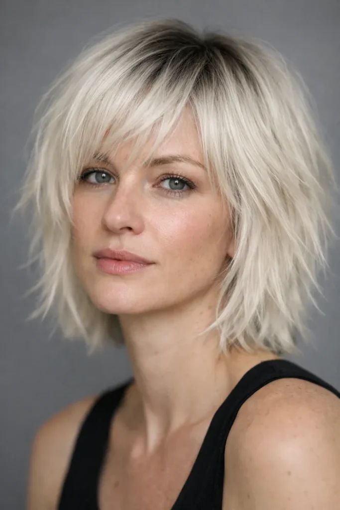 Choppy Bob Hairstyles For Fine Hair