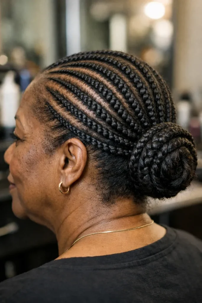 Updo Hairstyles for Older Black Women