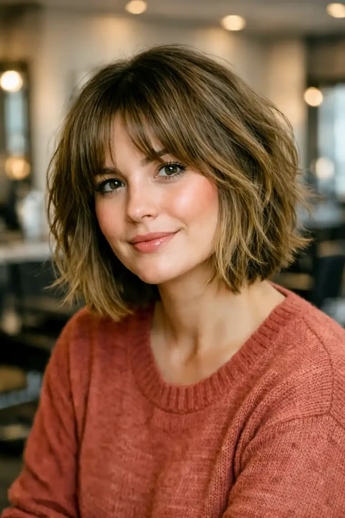Bob Hairstyles for Round Face