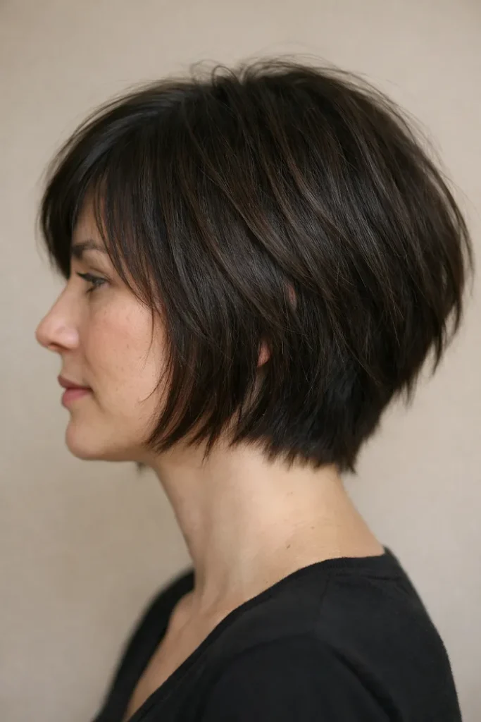Choppy Bob Hairstyles For Fine Hair