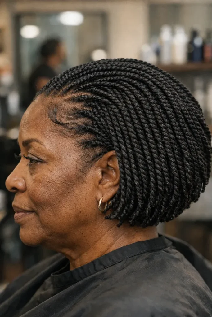 Bob Hairstyles for Older Black Women