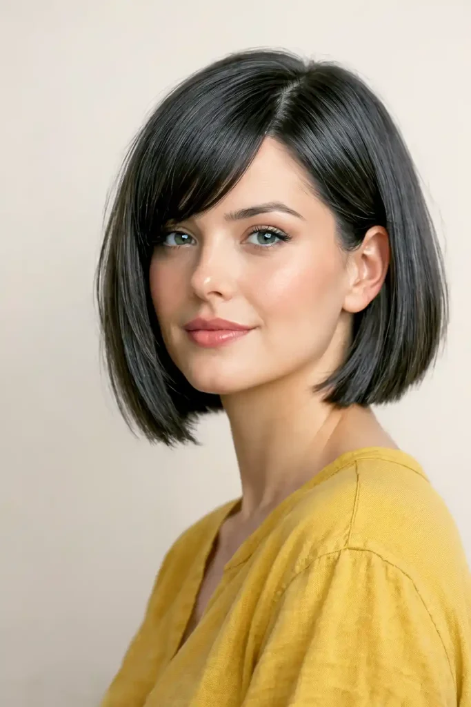 Bob Hairstyles for Round Face