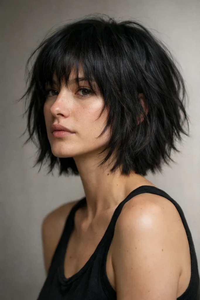 Choppy Bob Hairstyles For Fine Hair