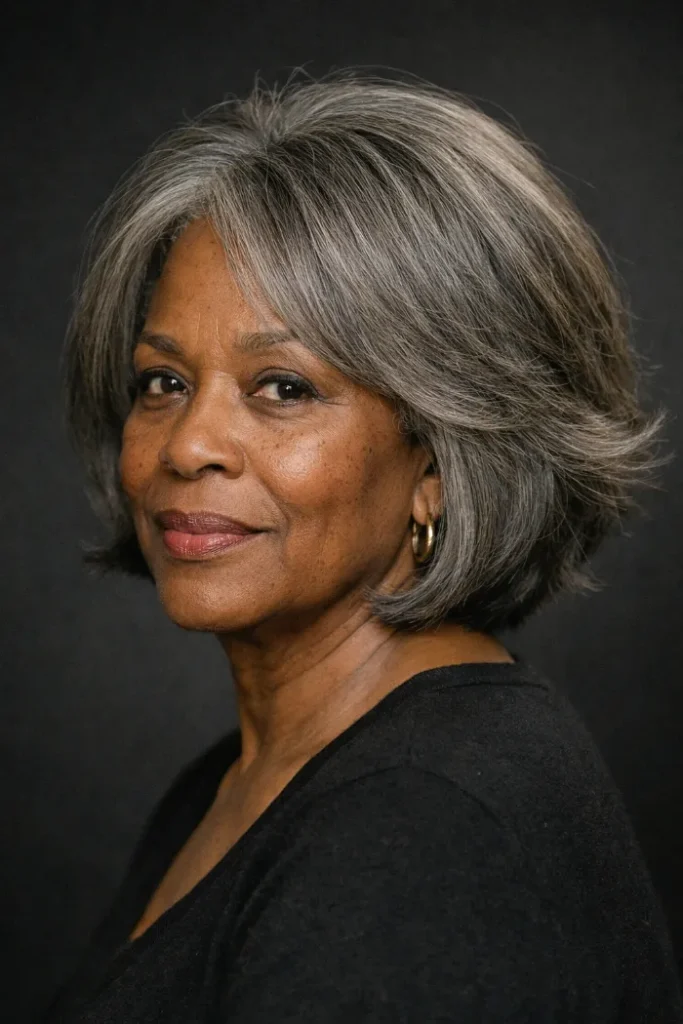 Bob Hairstyles for Older Black Women