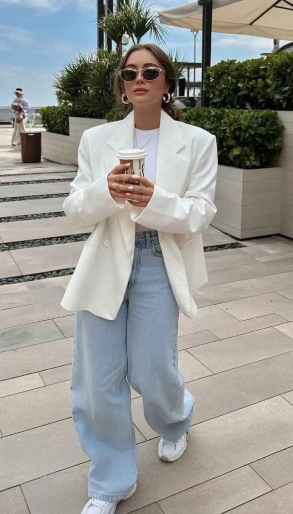 White Blazer Outfits