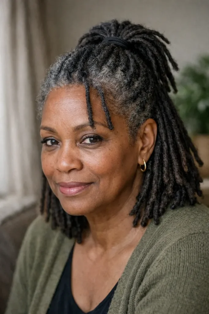Updo Hairstyles for Older Black Women