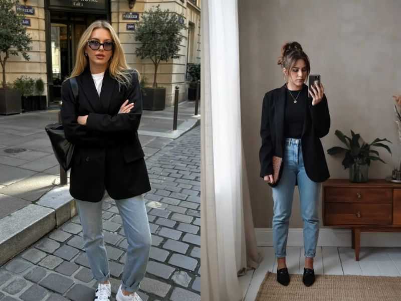 Black Blazer Outfits
