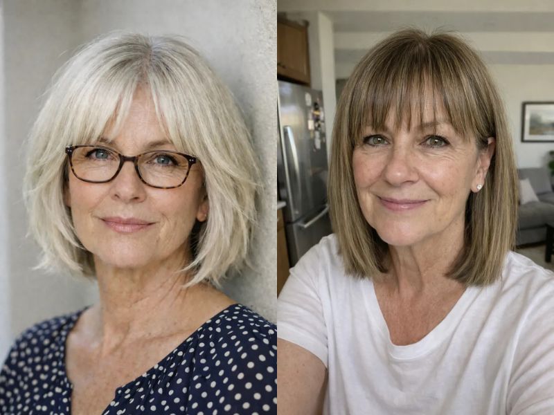 Bob Hairstyles for Women Over 60