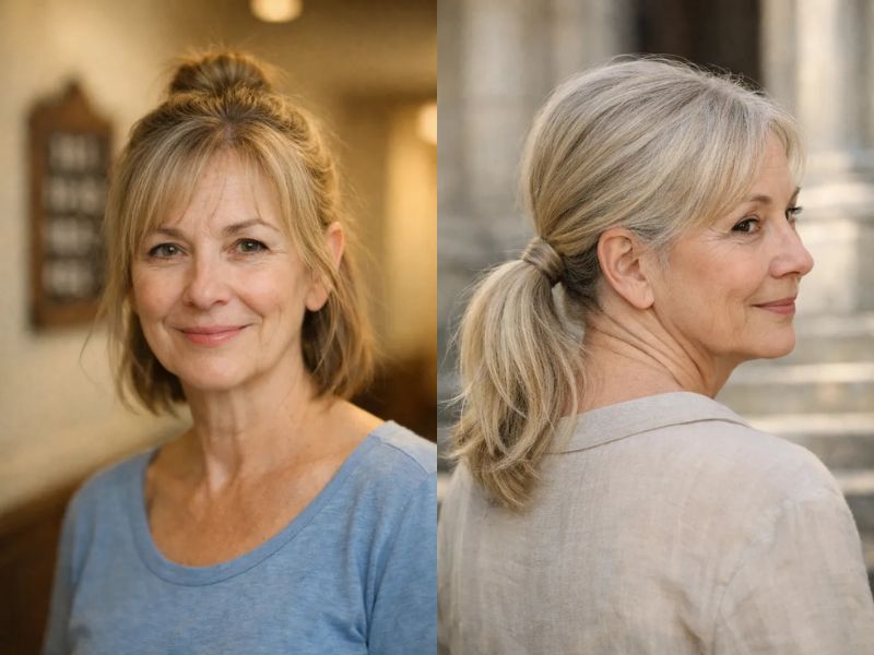 Church Hairstyles for Thin Fine Hair