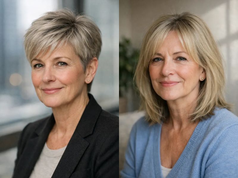 Hairstyles For Older Women With Fine Hair