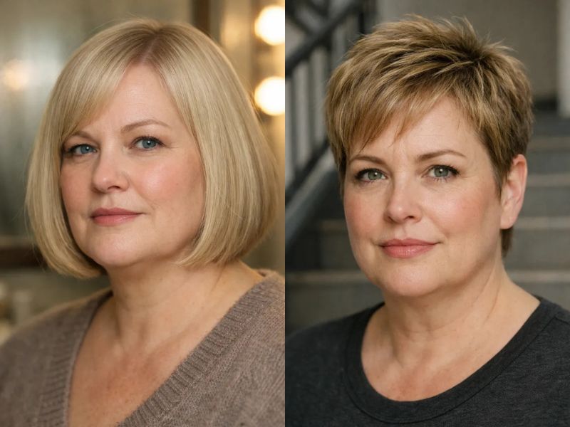 Hairstyles for Plus-Size Women with Thin Fine Hair
