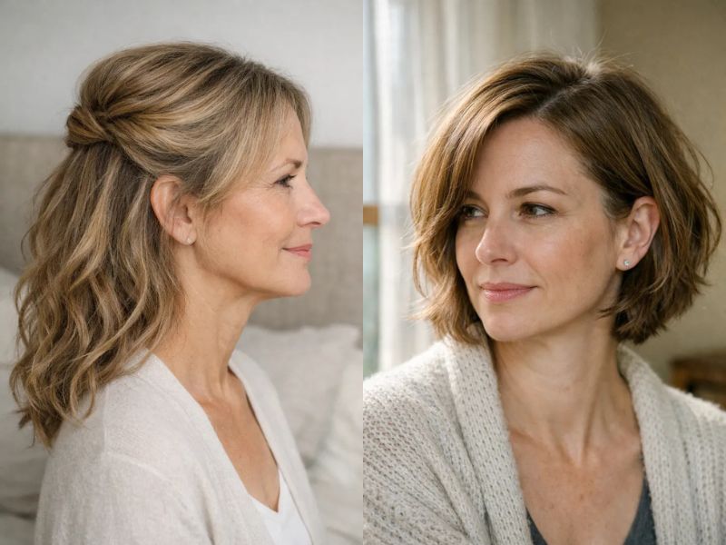 Hairstyles for Thin Fine Wavy Hair