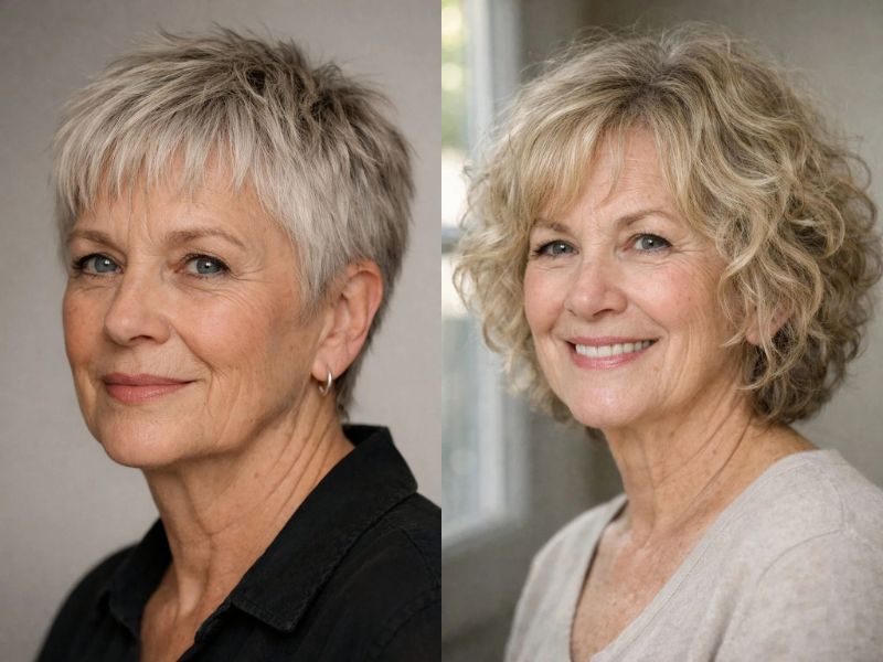 Hairstyles for Women Over 60 With Fine Hair