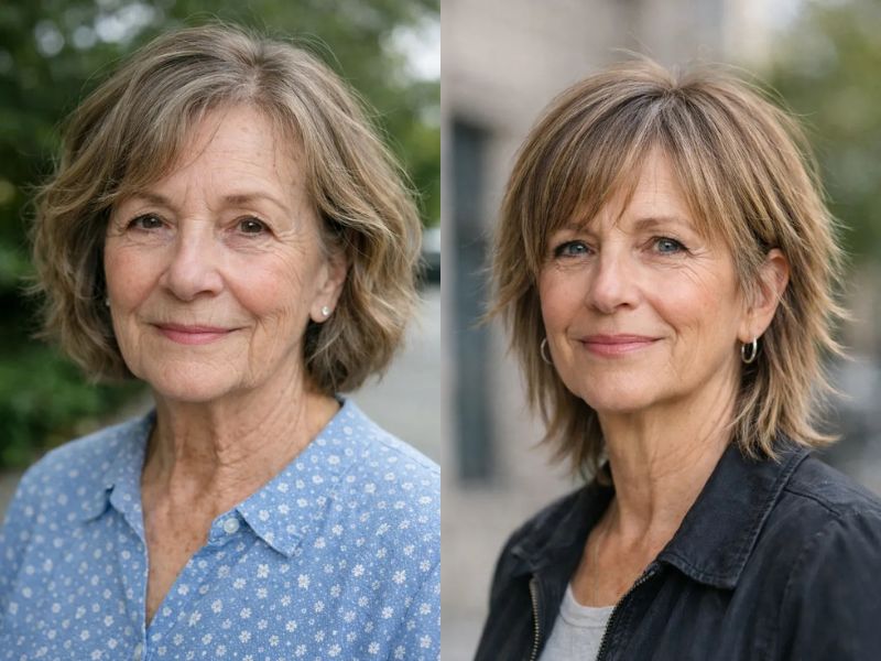 Hairstyles for Women Over 60 With Thin Hair