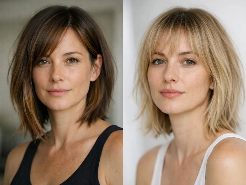 Lob Hairstyles for Fine Hair