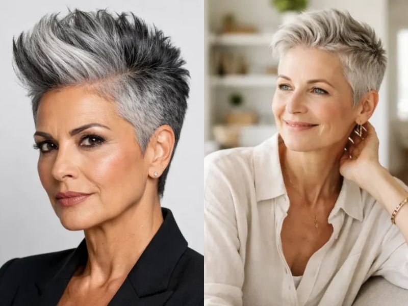 Mohawk Hairstyles for Women Over 50