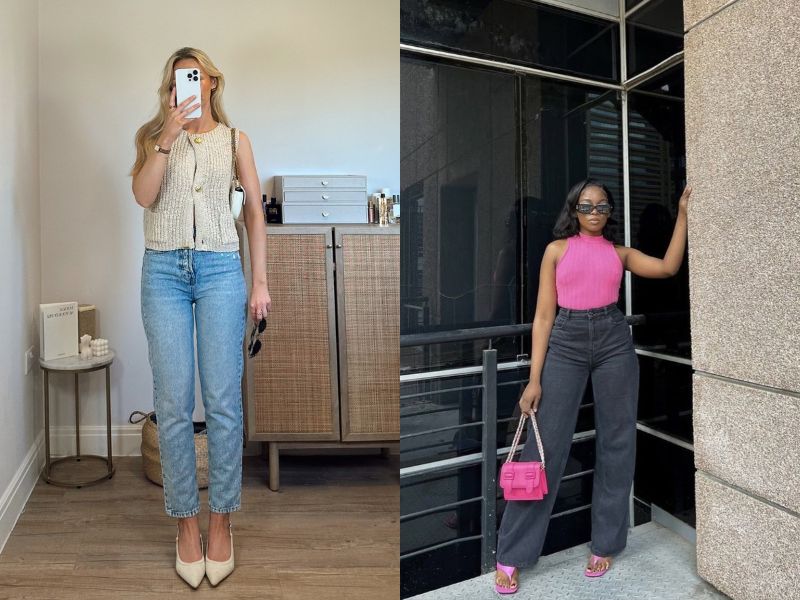 Mom Jeans Outfits