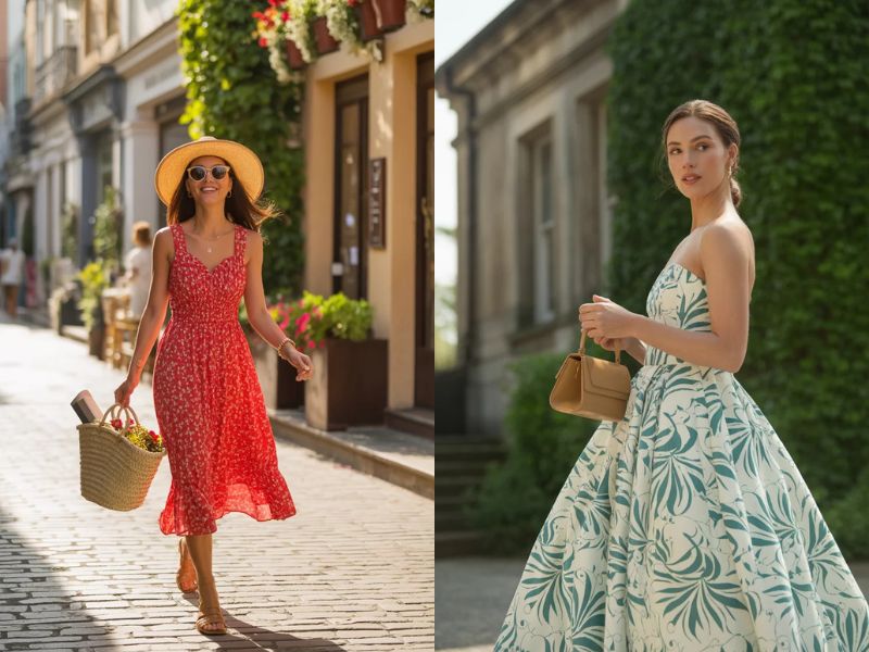 Summer Floral Dress Ideas