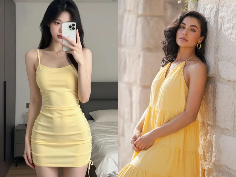 Yellow Summer Dresses