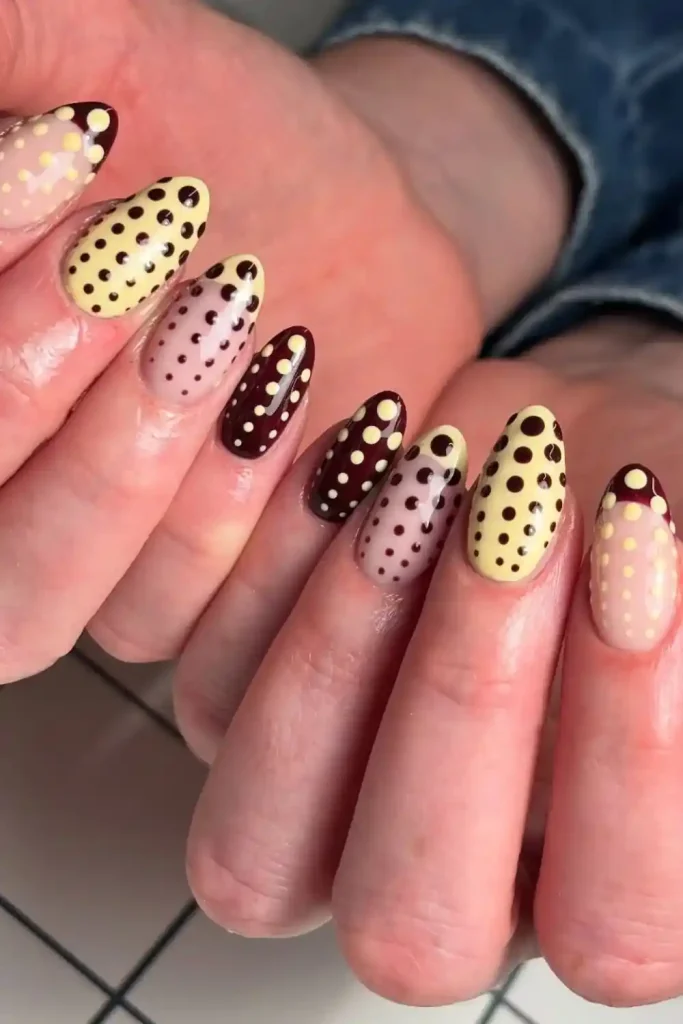 Polka Dot Nails Ideas